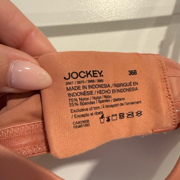 Jockey Underwire Bra -Size 36B - Picture 3 of 5